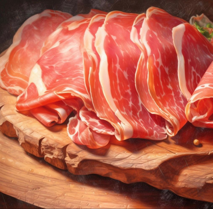 Italian Parma Ham Aged 40 months - 100 Grams