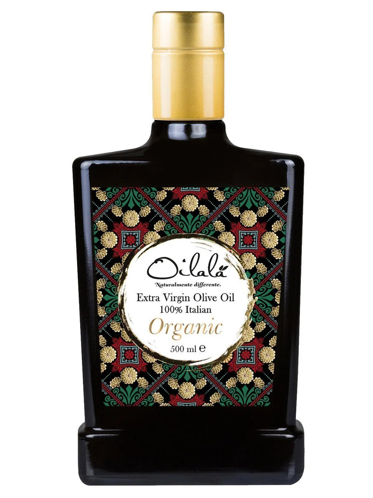 Extra Virgin Olive Oil 100% Italian Coratina Organic - Intense and Fruity- 500 ml