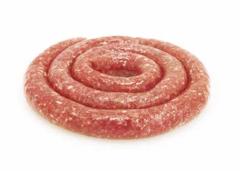 Beef Sausage of Piedmontese Breed Beef Fassona La Granda 200g - Chilled Raw or Grilled