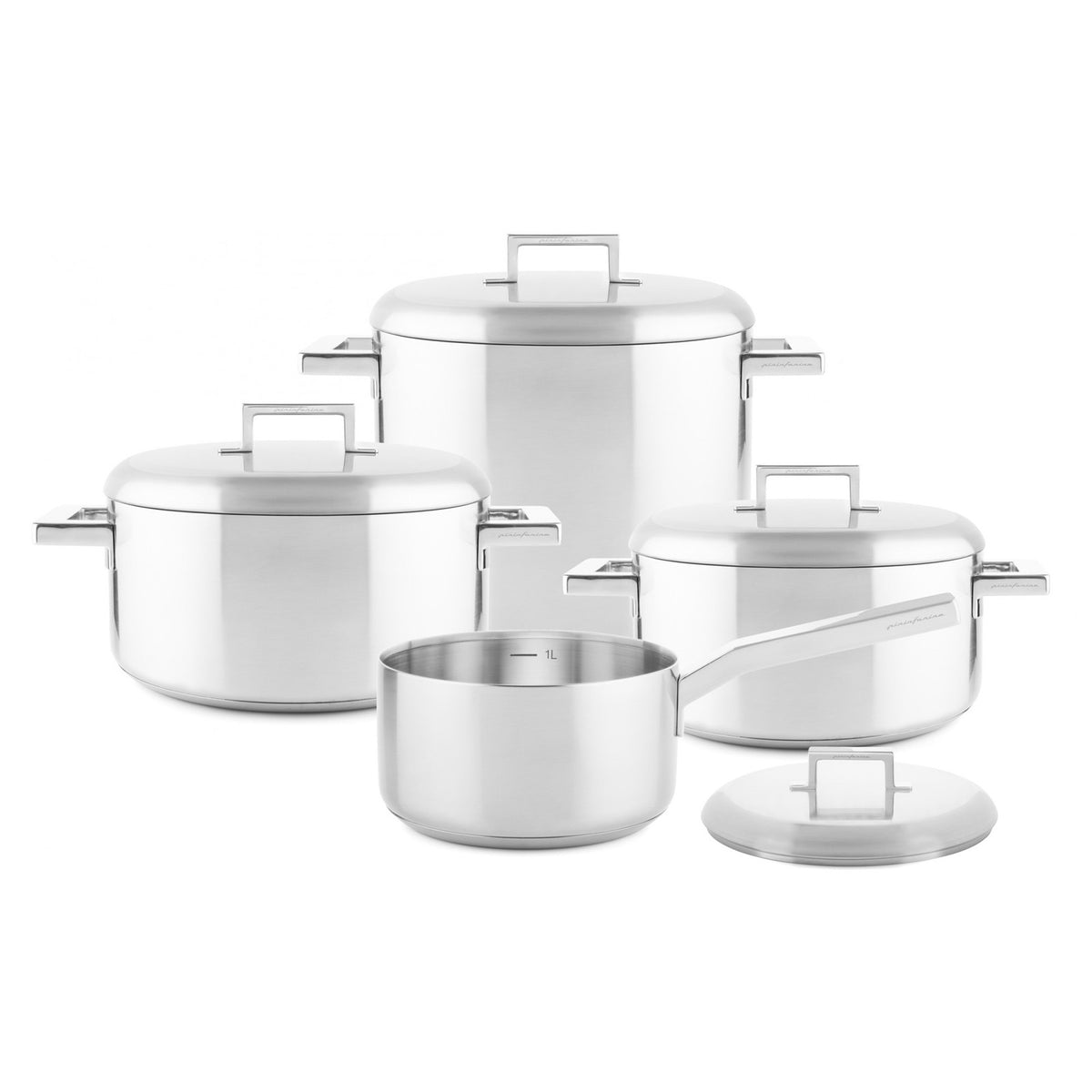 Cookware Set 8 Pieces Stile By Pininfarina
