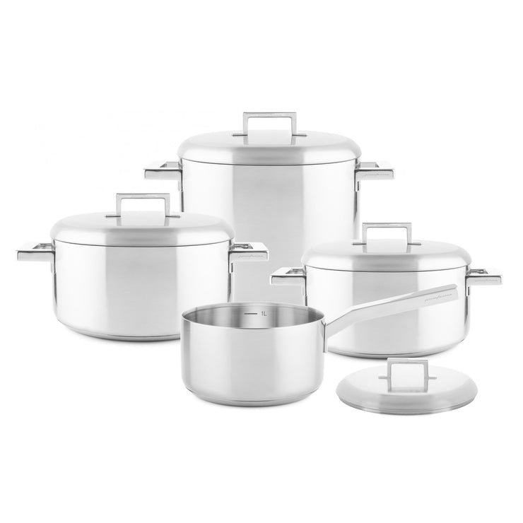 Cookware Set 8 Pieces - Stile By Pininfarina