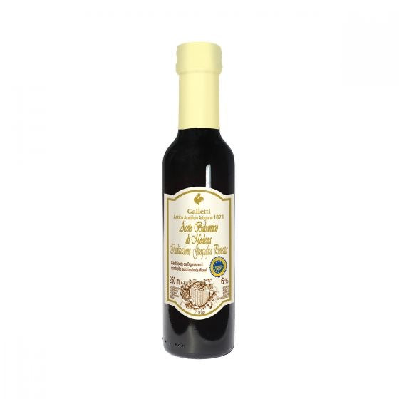 Balsamic Vinegar of Modena IGP Acetaia Galletti 250ml - Emilia Romagna