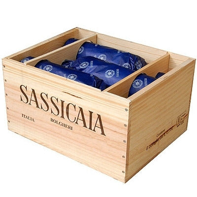 Sassicaia 2018 Tenuta San Guido in Original Wooden Case - 6x 750ml