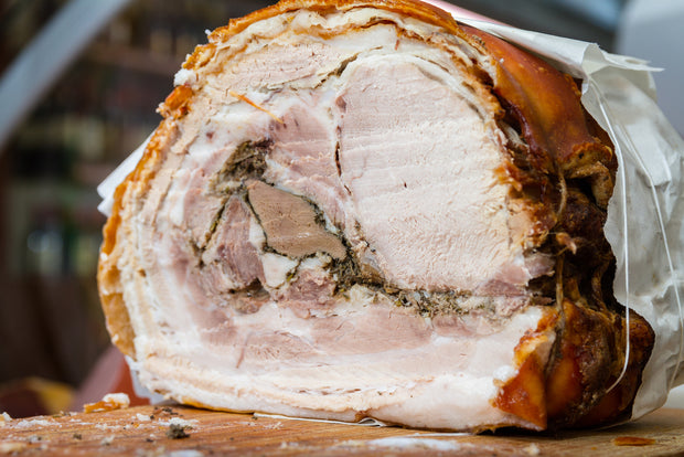 Porchetta Artisanal Cooked with Wood, Tuscany - 200 Grams