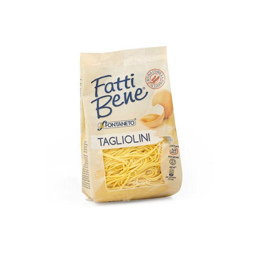 Tagliolini Fresh Egg Pasta 'Fatti Bene' - 250g
